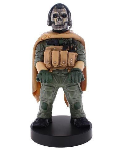 8" Ghost Call of Duty: Warzone Cableguy Gaming Controller Phone Holder Stand - compatible with Xbox, Play Station, Nintendo Switch and most smartphones (Electronic Games) in Saudi Arabia