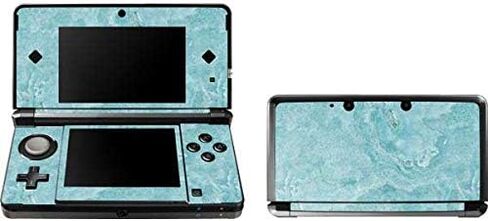 غلاف Skinit المخصص للألعاب المتوافق مع 3DS (2011) - تصميم أصلي باللون الفيروزي الكريستالي in Saudi Arabia