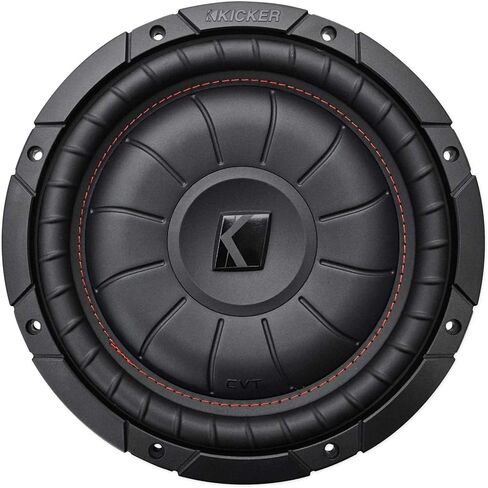 (2) Kicker 43CVT102 COMPVT 10" 1600w Shallow Slim Car Subwoofers Subs CVT10-2 in Saudi Arabia