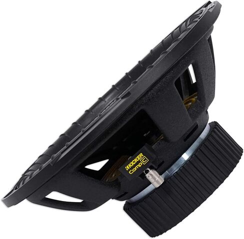KICKER 44CWCS124 CompC 12" 600 Watt Single 4-Ohm Car Audio Subwoofer Sub CWCS124 (Renewed) in Saudi Arabia