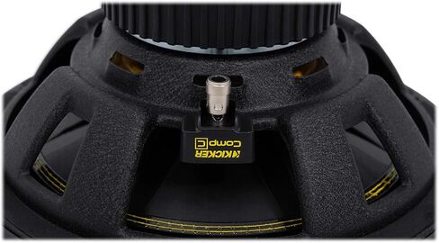 KICKER 44CWCS124 CompC 12" 600 Watt Single 4-Ohm Car Audio Subwoofer Sub CWCS124 (Renewed) in Saudi Arabia