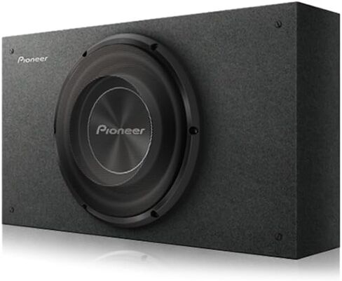 PIONEER TS-A2500LB 10" Shallow-Mount Pre-Loaded Enclosure Subwoofer (Renewed) in Saudi Arabia