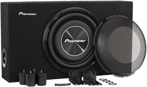 PIONEER TS-A2500LB 10" Shallow-Mount Pre-Loaded Enclosure Subwoofer (Renewed) in Saudi Arabia