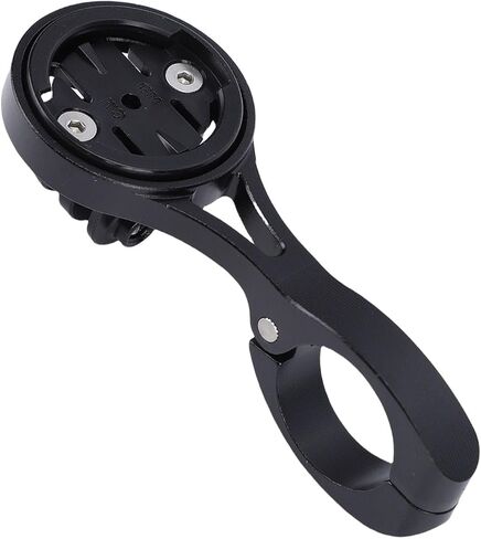 Fabater Bike Computer Mount, 180 Adjustable Aluminum Alloy Handlebar Bracket with Light Mount Functionality for Cycling in Saudi Arabia