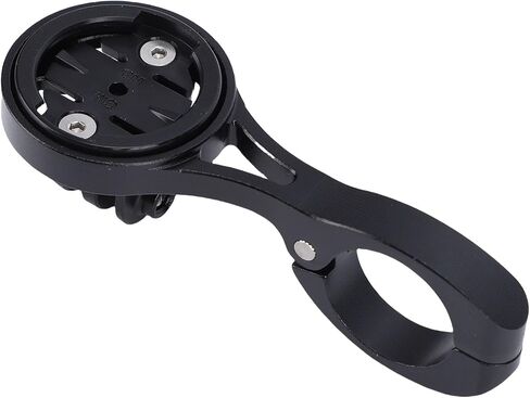 Fabater Bike Computer Mount, 180 Adjustable Aluminum Alloy Handlebar Bracket with Light Mount Functionality for Cycling in Saudi Arabia