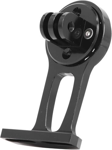 Alomejor Bike Computer Mount, Aluminum Alloy Out Front Handlebar Mount for, with Double Screw Design and All Hardware Included in Saudi Arabia