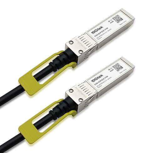 10Gtek 25G SFP28 SFP+ DAC Cable - 25GBASE-CR SFP28 to SFP28 Passive Cable for Cisco SFP-H25GB-CU3M, Ubiquiti UC-DAC-SFP28, Supermicro, Mikrotik, Arista and More, 3-Meter(10ft) in Saudi Arabia