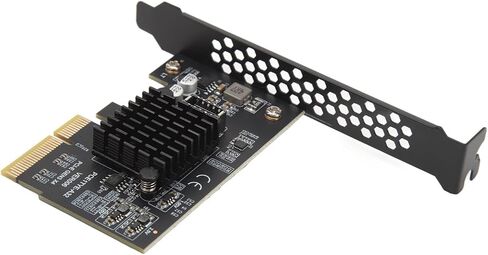 PCIe USB 3.2 Gen 2 Expansion Card, 20Gbps Type C Interface, Plug and Play, for 10, 11 32/64bit, OS X Laptop in Saudi Arabia