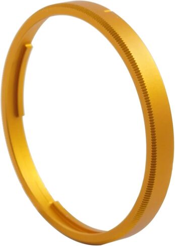 Metal Lens Decoration Ring for Ricoh GRIIIX/GR3X/GRIIIX HDF Camera as GN-2 Excellent(Champagne) in Saudi Arabia