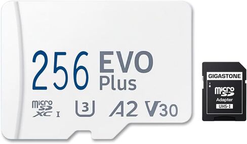 512GB Micro SD Card, R/W up to 150/120 MB/s, 4K UHD Video Recording, with SD Adapter, for Smartphone, GoPro, Action Cams, Drone (White) in Saudi Arabia