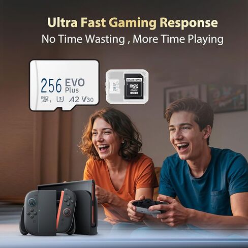 512GB Micro SD Card, R/W up to 150/120 MB/s, 4K UHD Video Recording, with SD Adapter, for Smartphone, GoPro, Action Cams, Drone (White) in Saudi Arabia
