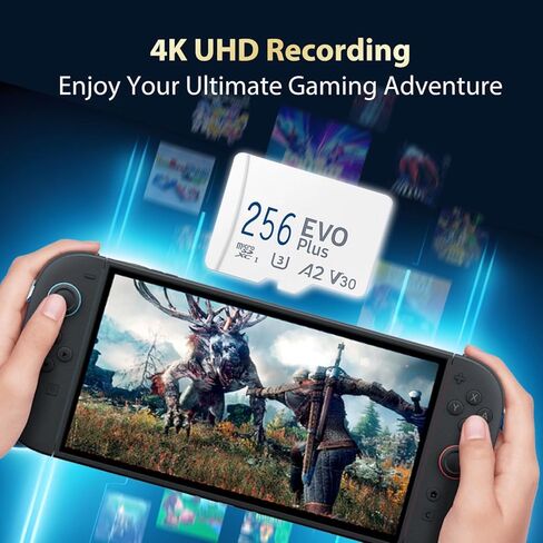 512GB Micro SD Card, R/W up to 150/120 MB/s, 4K UHD Video Recording, with SD Adapter, for Smartphone, GoPro, Action Cams, Drone (White) in Saudi Arabia