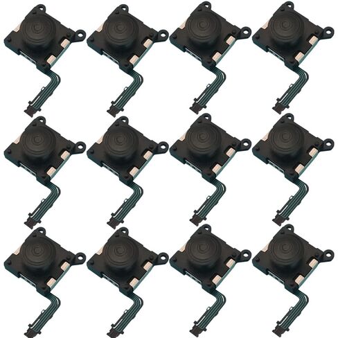 UCCKEYI 12-Pack PS Vita PCH-2001 2000 Analog Joystick Rocker Control Pad Replacement for Left/Right Stick, 3D Compatible in Saudi Arabia
