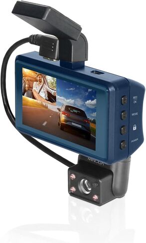 Minolta MNCD337N 2-Channel 1080P Dash Camera w/3.0" LCD + Interior Camera in Saudi Arabia