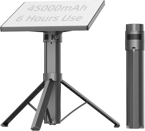Starlink Mini Battery Pack, 6-Hour Runtime, 166Wh/45000mAh, Starlink Mini Power Stand with Integrated Tripod, Built-in Type-C Fast Charging for Outdoor & Remote Work, IP67 Waterproof in Saudi Arabia