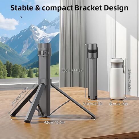 Starlink Mini Battery Pack, 6-Hour Runtime, 166Wh/45000mAh, Starlink Mini Power Stand with Integrated Tripod, Built-in Type-C Fast Charging for Outdoor & Remote Work, IP67 Waterproof in Saudi Arabia