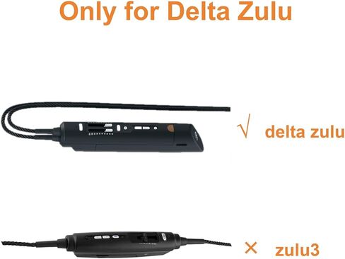 حامل تثبيت لوحدة تحكم سماعة الطيران Delta Zulu، دعامة تثبيت سوداء لـ Lightspeed Delta in Kuwait