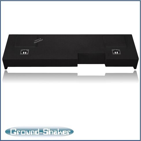 Silverado 2019-2025 Crew Cab and Extended Cab 12" Sub Box Subwoofer Enclosure Speaker Box Ground Shaker Stereo Subwoofer Box Speaker Enclosure Car Audio Home Audio Ground-Shaker in Saudi Arabia