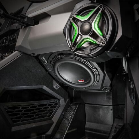 SSV Works 2020-2024 Polaris RZR Pro R/Turbo R/Pro XP Subwoofer Enclosure – Under-Dash 10" Ported UTV Sub Box for UTV Audio Systems 250-RZ5-UDP10U | Enclosure Only in Saudi Arabia