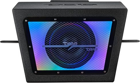DS18 RZR-RCSUB10LD 10" Bandpass Subwoofer Cargo Box with Preloaded 10" Subwoofer & Digital LED Lights – Fits Polaris RZR PRO & XP – 850W RMS, 1700W Max – Trail-Ready Audio Upgrade in Saudi Arabia