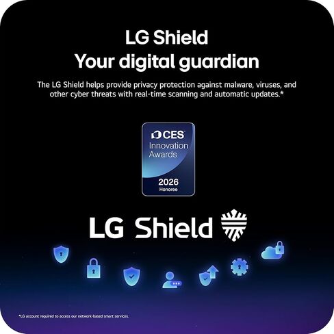 تلفزيون LG 55 بوصة فئة OLED evo AI 4K C6 Series تلفزيون ذكي مع Dolby Atmos، Dolby Vision، HDR10، AI Super Upscaling 4K، وضع Filmmaker، Wow Orchestra، متوافق مع Alexa (OLED55C6PUA، 2026) in Saudi Arabia