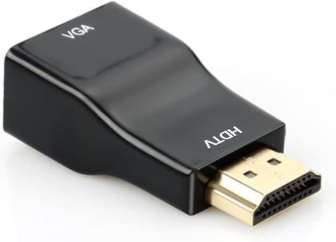 محول HDMI إلى VGA حديث بدقة 1080P Full HD لـ Raspberry Pi - أسود in Saudi Arabia