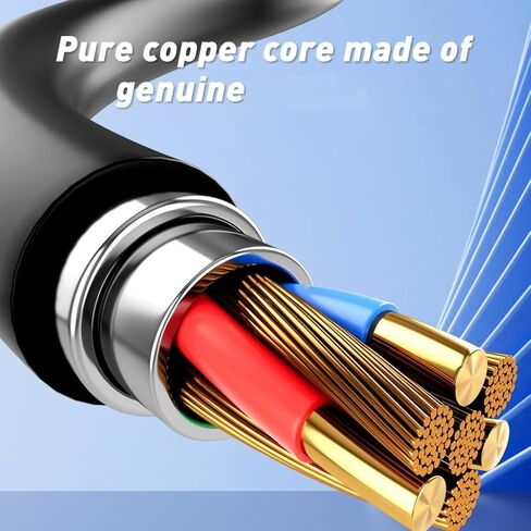 Enduring Gold-Plated HDMI to VGA Cable 1080P Full HD - Black in Saudi Arabia