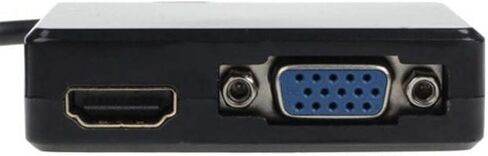 Smooth HDMI to VGA Cable 1080P Full HD - Black in Saudi Arabia