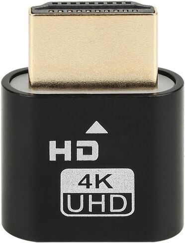 Lightning-Fast HDMI to VGA Adapter 1080P Full HD - Black in Saudi Arabia