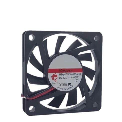 MB60101V3-000C-A99 12V 0.65w 6010 6cm مروحة كتم الصوت المغناطيسية in Kuwait