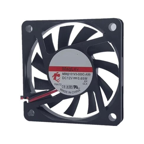 MB60101V3-000C-A99 12V 0.65w 6010 6cm مروحة كتم الصوت المغناطيسية in Kuwait