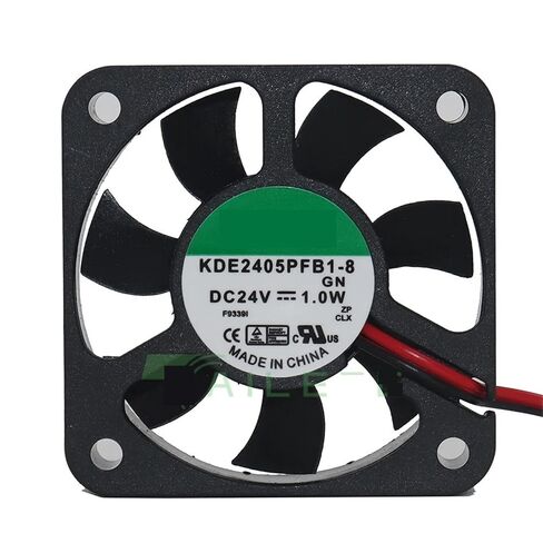 KDE2405PFB1-8 لـ 5 سم 5010 50 * 50 * 10 مم تيار مستمر 24 فولت 1.0 وات 2 خط مروحة تبريد in Kuwait