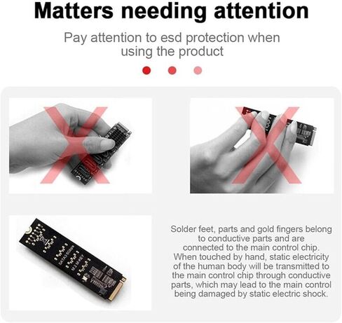 TECKEEN 4 Devices Connect PCI Express Expansion Card, USB 3.0 4 Port Front Expansion Card M.2 to PCIE Extender Riser Adapter in Saudi Arabia