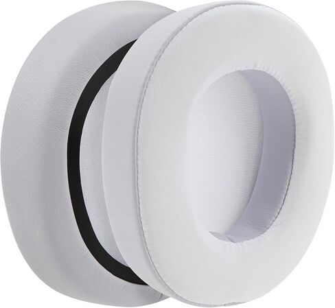 Geekria Sport Cooling-Gel Replacement Ear Pads for SteelSeries Arctis Nova Pro Wired/ Nova1/ 1P/ 1X/ Nova3/ 3P/ 3X/ Nova4/ 4P/ Nova5/ 5P/ 5X/ Nova7/ 7P/ 7X Headphones (White/Grey) in Saudi Arabia