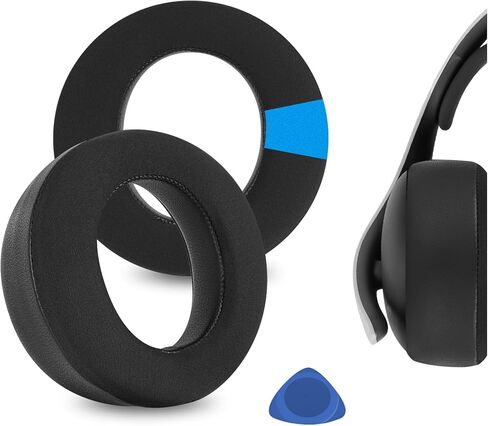 Geekria Sport Cooling-Gel Replacement Ear Pads for Sony PlayStation Pulse Elite Headphones Ear Cushions, Repair Parts (Black) in Saudi Arabia