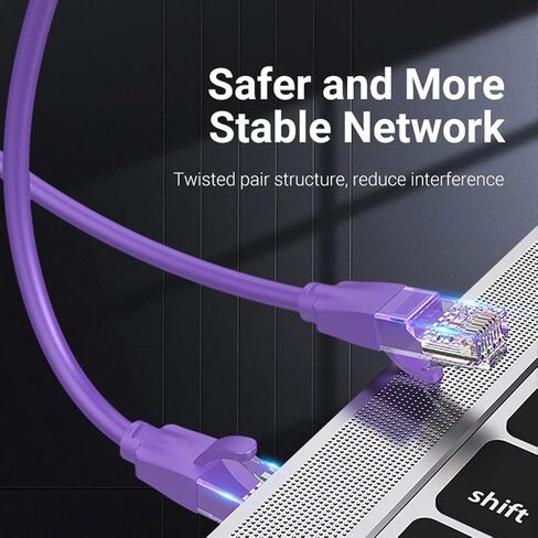 كابل إيثرنت بطول 2 متر شبكة LAN UTP RJ 45 للكمبيوتر المحمول مودم راوتر RJ45 Patch in Kuwait