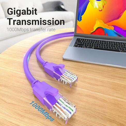 كابل إيثرنت بطول 2 متر شبكة LAN UTP RJ 45 للكمبيوتر المحمول مودم راوتر RJ45 Patch in Kuwait