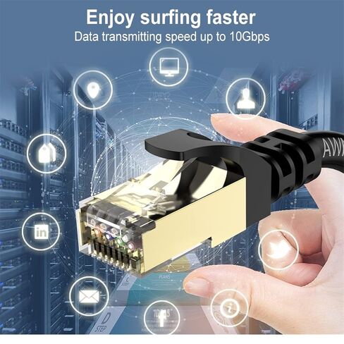 كابل إيثرنت RJ45 LAN UTP، جهاز توجيه مودم سلكي متوافق مع الشبكة in Kuwait