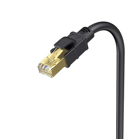 كابل إيثرنت عالي السرعة 26AWG 40 جيجابت في الثانية 2000 ميجا هرتز RJ45 شبكة LAN تصحيح سلك راوتر مودم الألعاب in Kuwait
