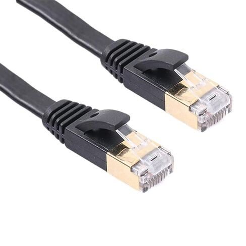 كابل مودم جيجابت RJ45 إيثرنت مسطح قابل للسحب ومطلي بالذهب وشبكة LAN in Kuwait