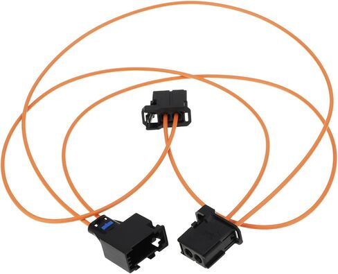 ECSiNG Car Most Fibre Optic Loop Cable Bypass Connector 50cm Compatible with Mercedes Compatible with Porsche in Saudi Arabia