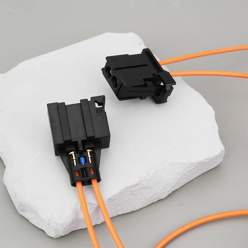 ECSiNG Car Most Fibre Optic Loop Cable Bypass Connector 50cm Compatible with Mercedes Compatible with Porsche in Saudi Arabia