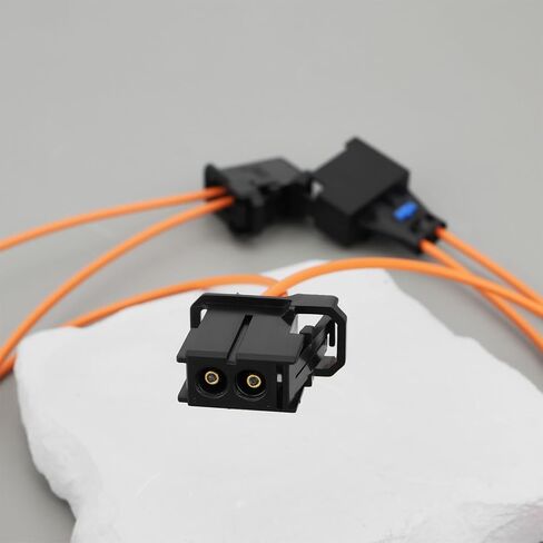 ECSiNG Car Most Fibre Optic Loop Cable Bypass Connector 50cm Compatible with Mercedes Compatible with Porsche in Saudi Arabia