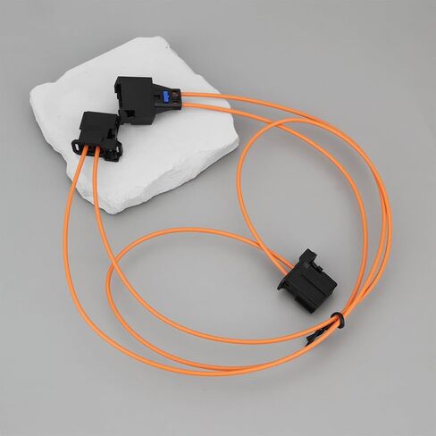 ECSiNG Car Most Fibre Optic Loop Cable Bypass Connector 50cm Compatible with Mercedes Compatible with Porsche in Saudi Arabia