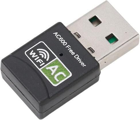 SUNGOOYUE USB WiFi Adapter, 600Mbps Dual Band 2.4G 5.8G Wireless Network Adapter with Soft AP Mode, for Laptop Desktop PC OS X in Saudi Arabia