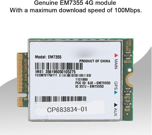 SUNGOOYUE 4G LTE Module, Genuine AirPrime with 100Mbps Download Speed, for Sprint Notebooks Netbooks Desktops in Saudi Arabia