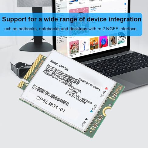 SUNGOOYUE 4G LTE Module, Genuine AirPrime with 100Mbps Download Speed, for Sprint Notebooks Netbooks Desktops in Saudi Arabia