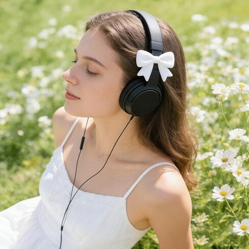 6 Pack Silicone Bow Headphone Accessory, Silicone Headphone Accessory, Headphone Bow Accessories, Easy to Apply, Bow for Headphones in Saudi Arabia