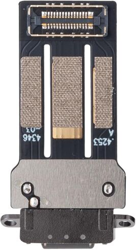 Charging Port Replacement for iPad mini 7th Gen 8.3in 2024 Charger Port Flex Cable for iPad mini 2024 Dock Connector Module Replacement Compatible with: A2993 A2995 A2996 (Space Gray) in Saudi Arabia