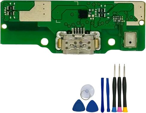 منفذ شحن USB لجهاز سامسونج جالاكسي تاب A 8.0 2019 T290 T295 فليكس كابل استبدال موصل هيكلي SM-T290 SM-T295 إصلاح أجزاء مع أدوات in Kuwait